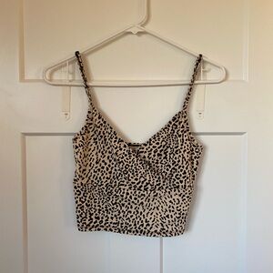 Leopard Print Women's Top